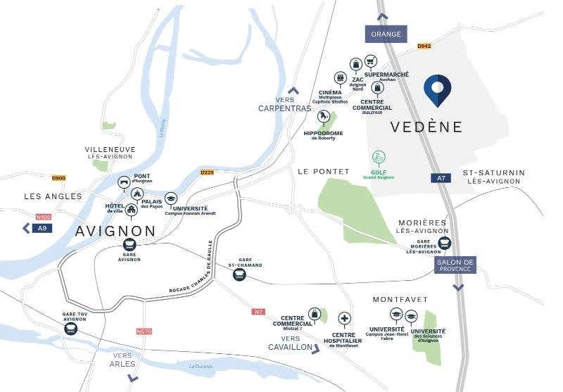 Appartement à louer, 39m², Vedène