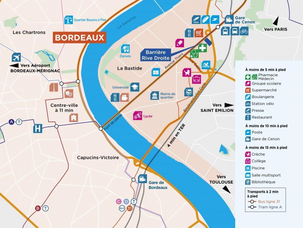 Appartement à vendre, 94m², Bordeaux