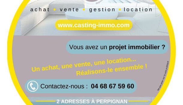 Appartement à vendre, 47m², Perpignan