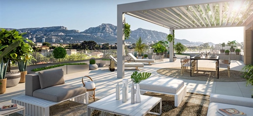 Villa T5 - 200 m² - avec jardin - Marseille 8ème - 1 250 00 euros - 418,6 m² de terrain
