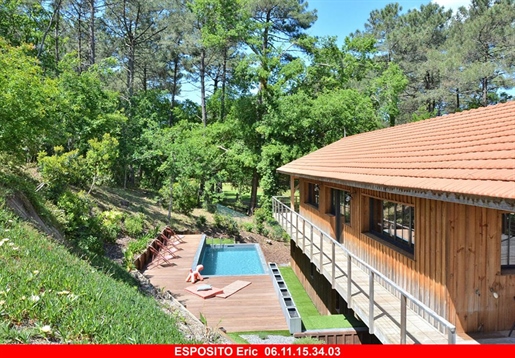 Maison Biscarrosse Golf T6 de 181 m² avec piscine sur 1458 m²