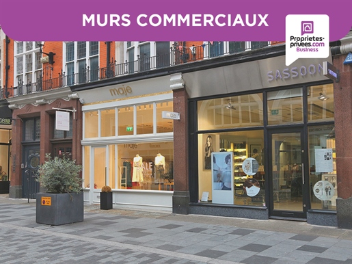 Paris 75010 - Murs Commerciaux Libres Avec Vitrine Sur Rue