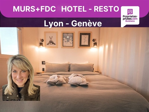 Entre Lyon et Genève - Murs et Fdc Hôtel-Restaurant