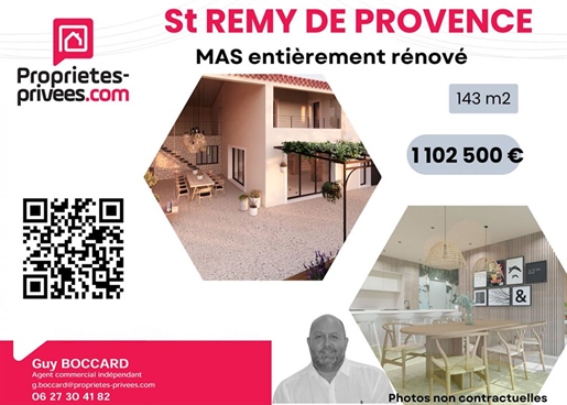Saint Rémy de Provence - Magnifique Mas de 158m2 sur un terrain de 2100m2