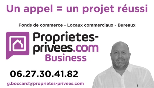 69003 Lyon - Murs Commerciaux Libres, Local commercial 195 m²