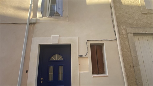 Village House With Terrace, Courtyard, Just 15 Minutes From Beziers And Sold Furnished.