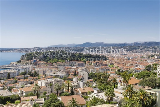 Unique sur le Mont-Boron à Nice : Appartement 3 pièces avec vue