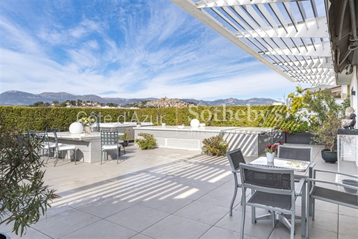 Cagnes sur Mer, modern and bright 4 beds apartment with expansive terrace