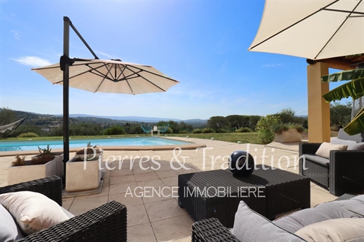 Provence Luberon, Belle propriété avec piscine et vue panoramique