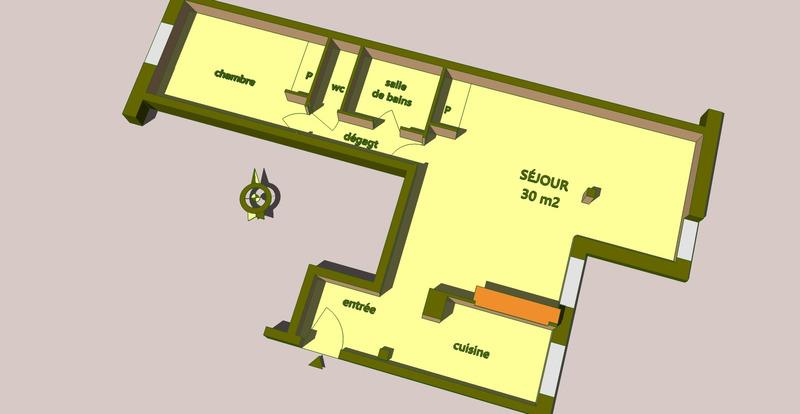 Appartement à vendre, 58m², Rouen