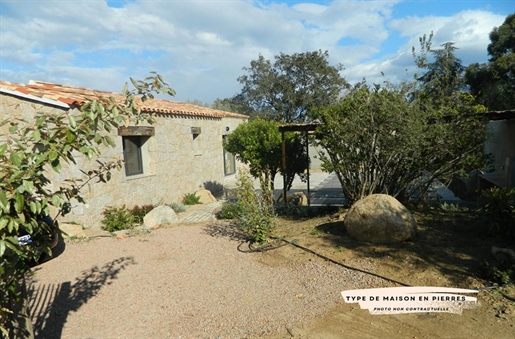 Sheepfold type T3 in dry stone with swimming pool - Ste Lucie de Porto Vecchio 2A - South Corsica -