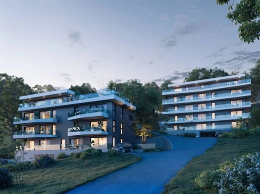 Nice T3 of 67 m² located in Evian in a new residence with a pleasant view of Lake Geneva