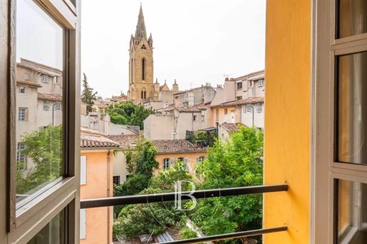 Aix-En-Provence - Quartier Mazarin - Appartement Ancien Renove - 210 M2 - 4 Chambres - Dernier Etage