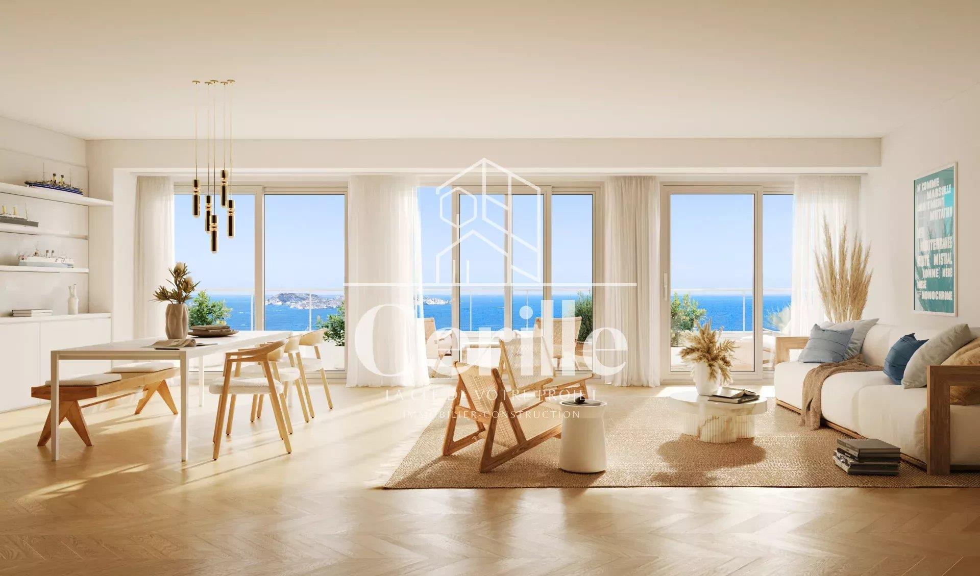 Appartement à vendre, 79m², Marseille 2ème