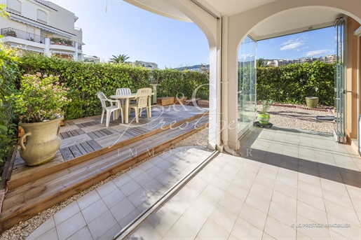 Exclusivity - 2-room apartment with garden - Ile de Cannes Marina