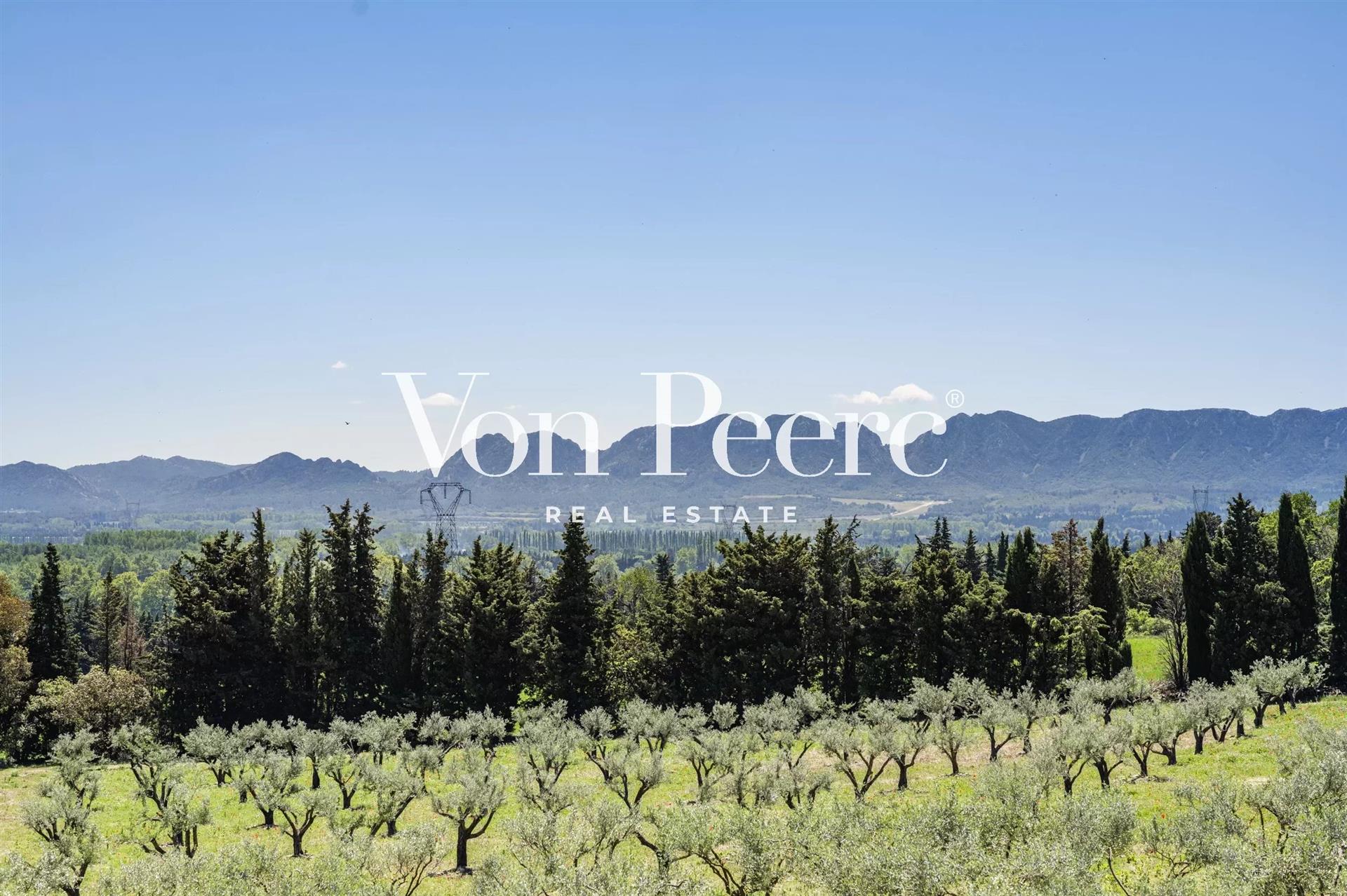 Superb property for sale with an Alpilles View
