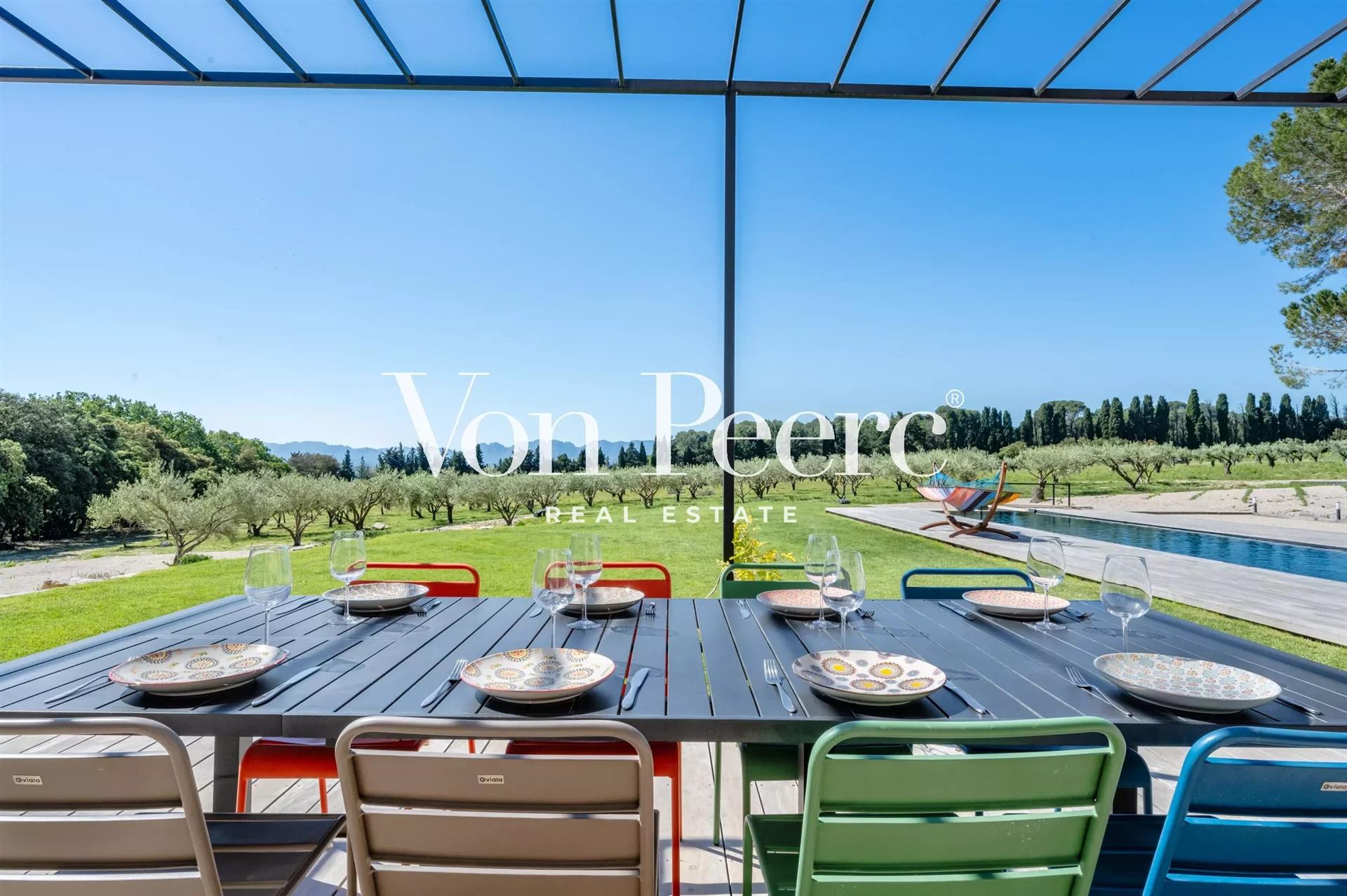 Superb property for sale with an Alpilles View