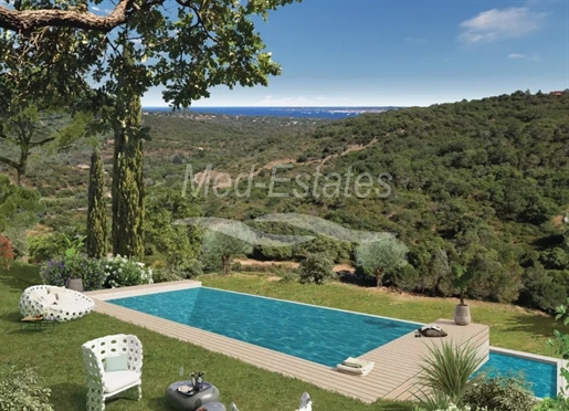 Luxury villa with great views onto the bay of St.-Tropez