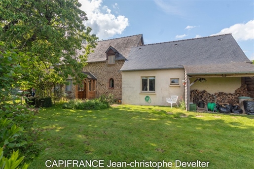 Dpt Mayenne (53), à vendre proche de Gorron maison 4 chambres sur terrain de 1200 m2