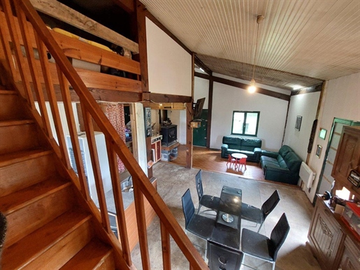 Dpt Landes (40), te koop Eugenie Les Bains gelijkvloers huis P3 van 75 m² woonoppervlak op 4600 m²