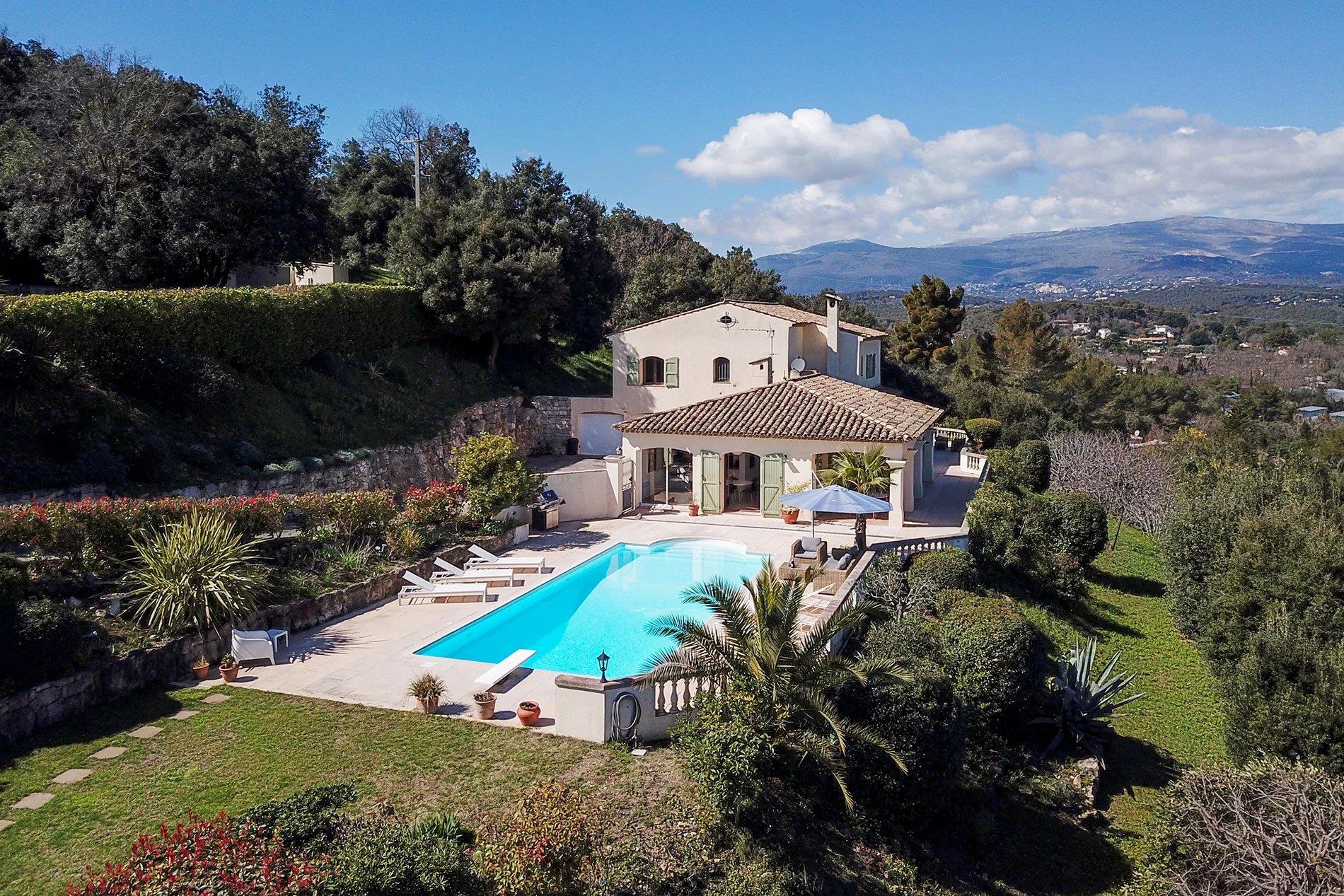 For Sale Valbonne - 5 bed villa with sea view