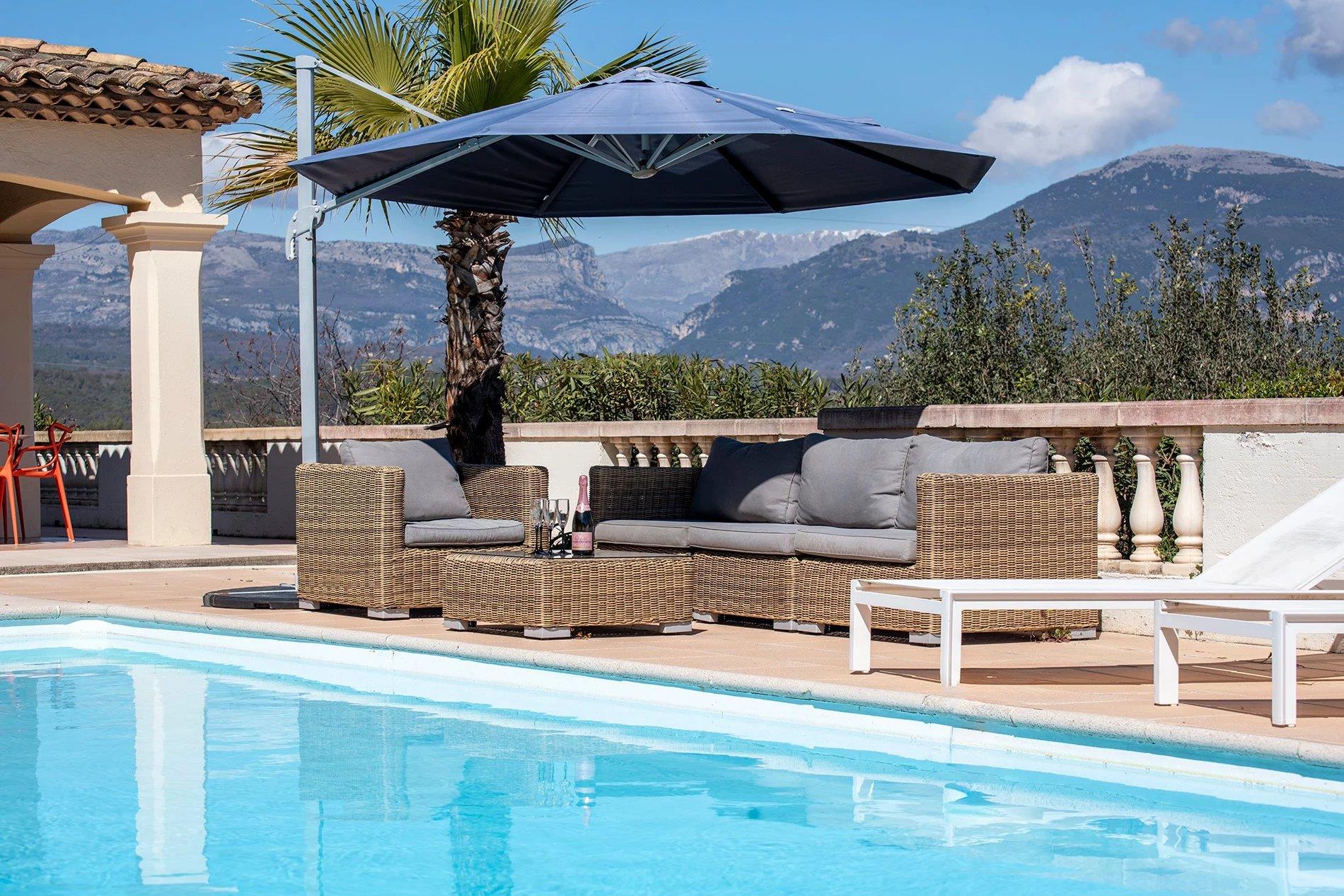 For Sale Valbonne - 5 bed villa with sea view