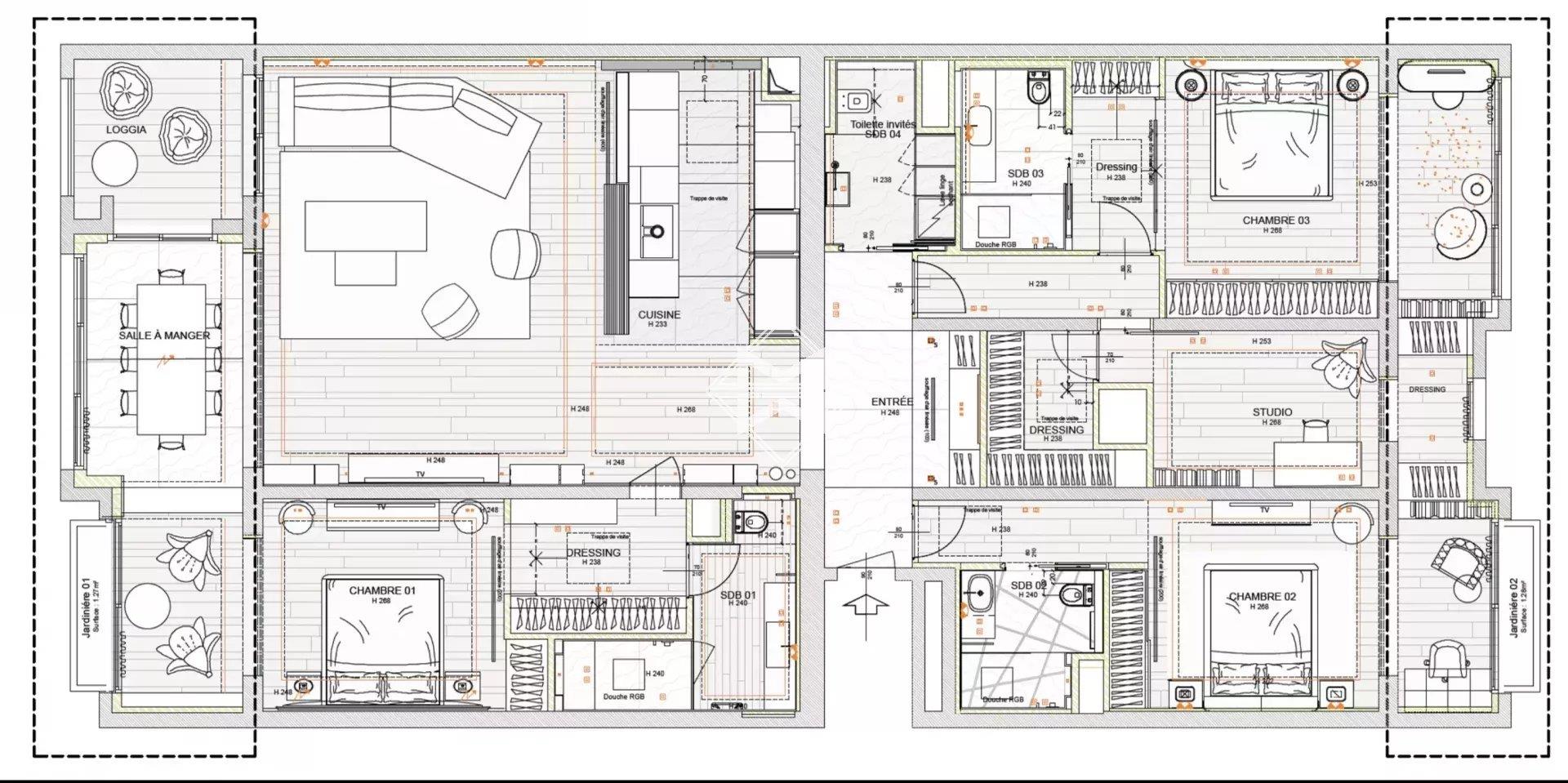 Big family apartment