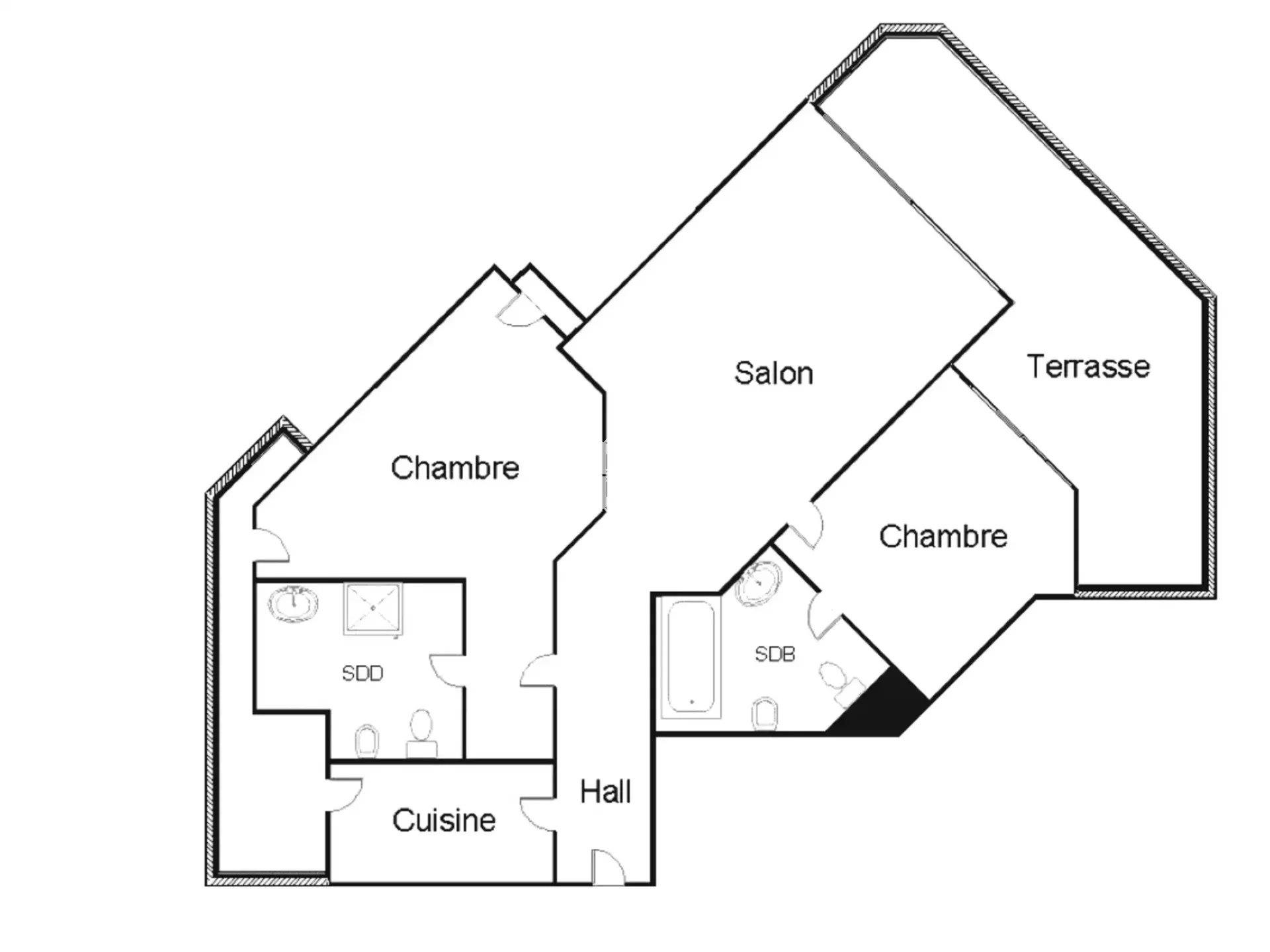 2 Bedroom Harbour view