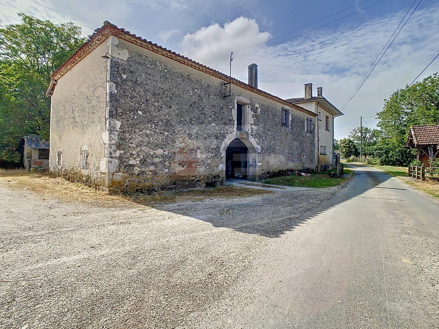 Farm with outbuildings