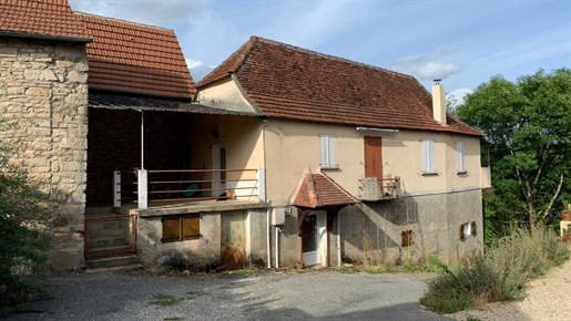 Dorfhaus, in der Nähe von Assier, ohne Land, vermietet vedue.