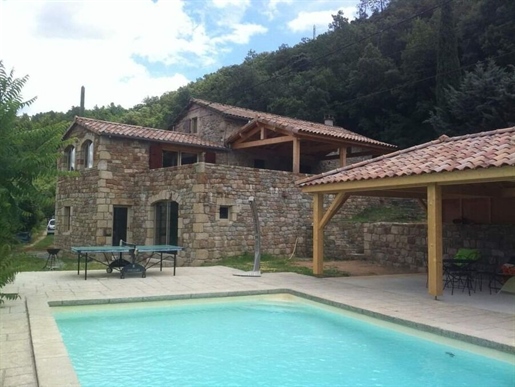 House Chambonas 189m² with swimming pool