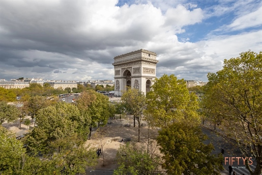 Herrliche Wohnung - 130m² - Blick auf den Arc de Triomphe