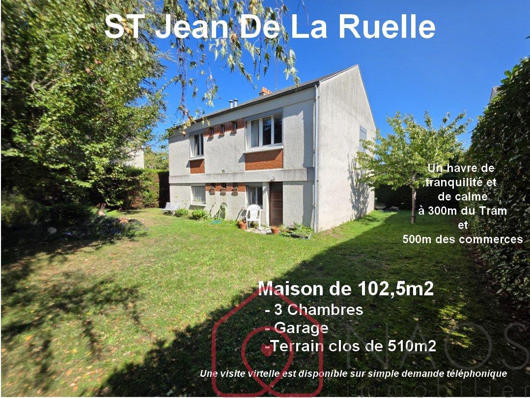 Maison à vendre, 102m², Saint-Jean-de-la-Ruelle