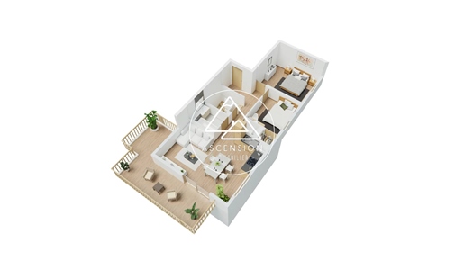 New flat - 3 Bedrooms and mountain corner Morzine
