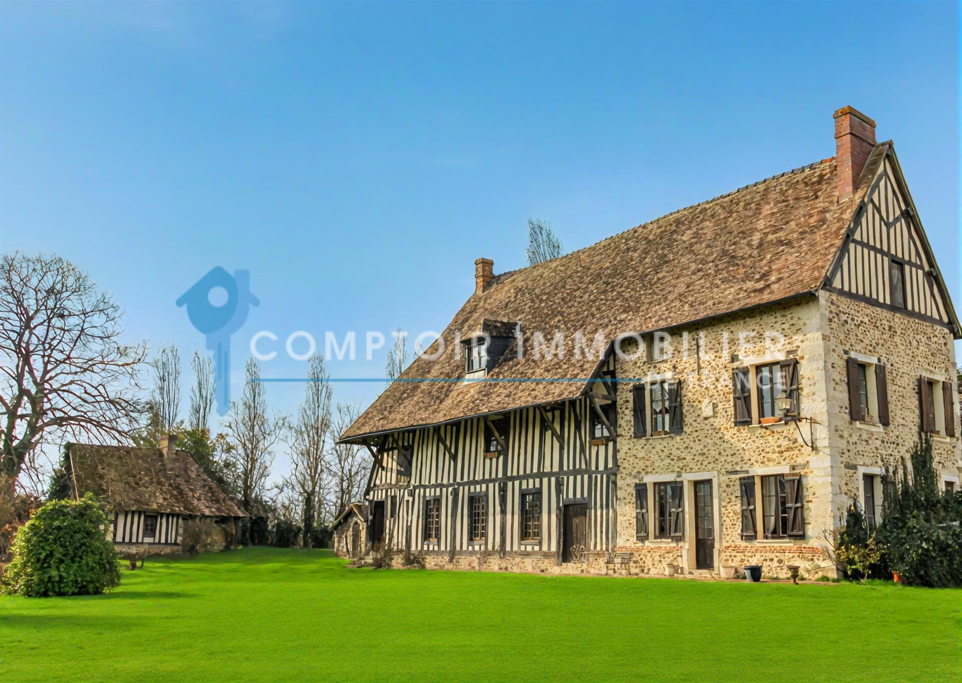 For sale Dpt Eure (27) near Pacy sur Eure charming property 390 m2 on park of 16390 m2