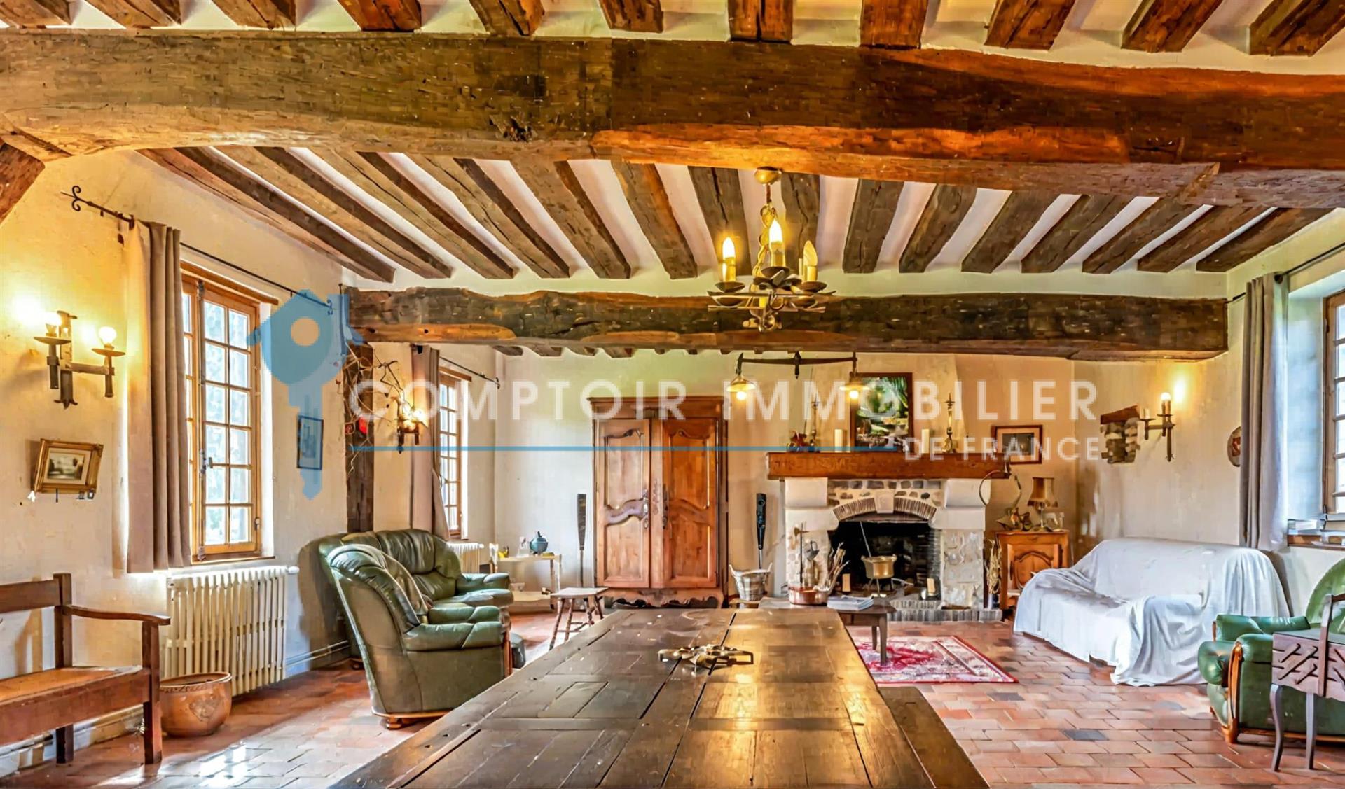 For sale Dpt Eure (27) near Pacy sur Eure charming property 390 m2 on park of 16390 m2