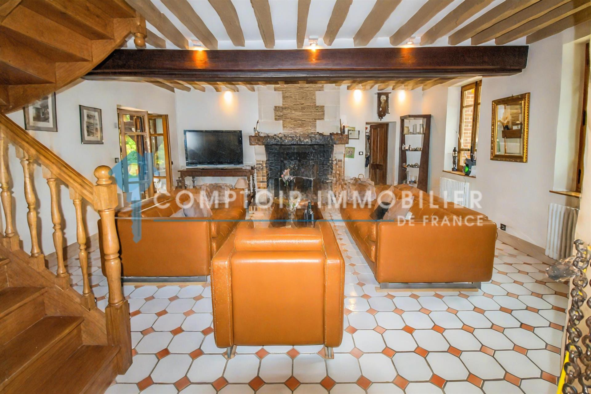 Dpt Eure (27) for sale near Evreux Magnificent 15th century mill on a landscaped park of around 2 ha