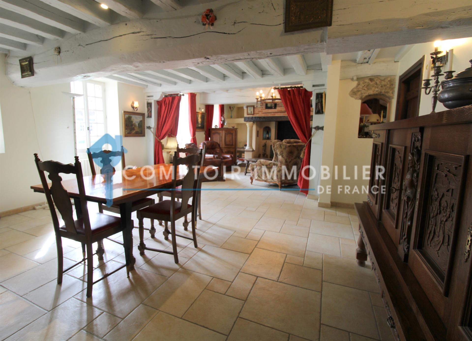 Dpt Eure (27) for sale Charming 17th century mill on 3.5 ha park on the edge of the river