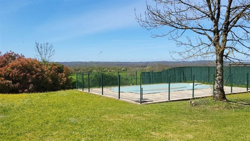 Natuurpark Causses - Ruim Quercy huis met uitzicht