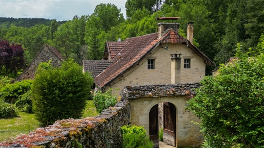 Agente único - Zona de Sarlat - Encantadora propiedad de piedra en el corazón de la