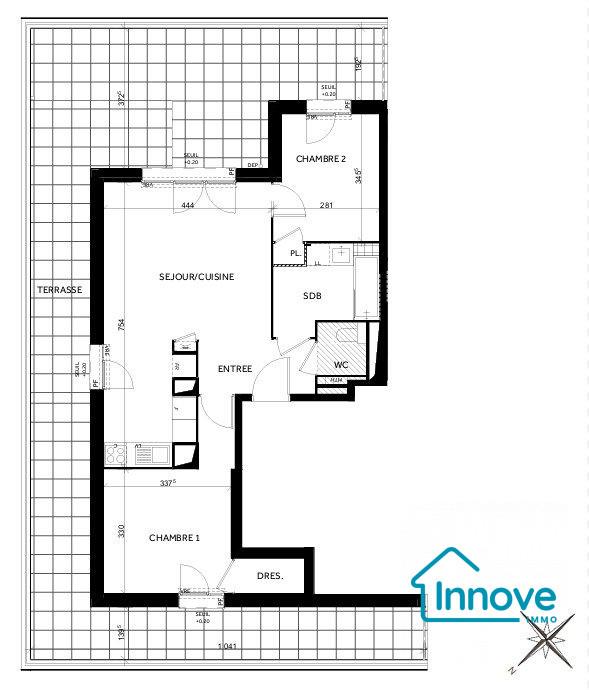 Appartement à vendre, 63m², Toulouse