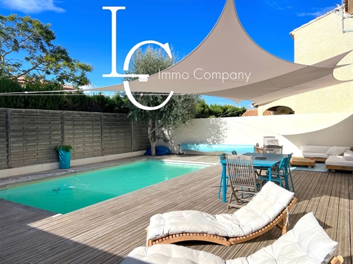 Splendide résidence familiale avec piscine dans Narbonne, idéalement située dans une impasse calme e