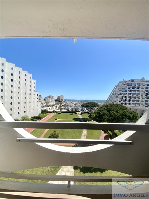 La Grande Motte - Apartment mit Meerblick - Privatparkplatz