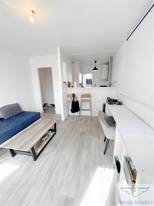 F2 Appartement met karakter in het hart van Saint-Ouen sur Seine: een rustige stedelijke levensstijl