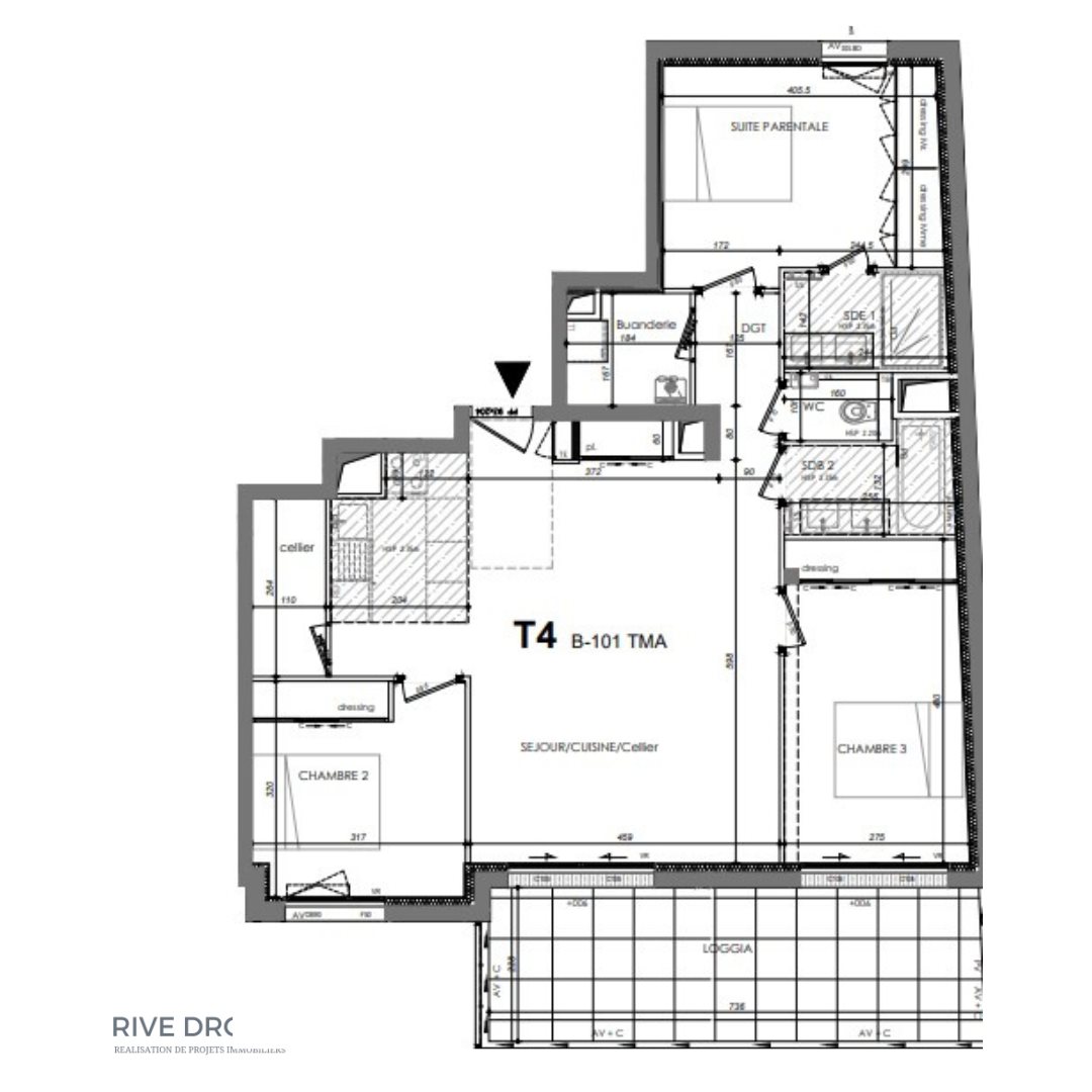 Appartement à vendre, 89m², Rennes