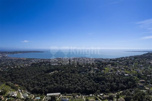 Proche Cannes - Superbe villa californienne avec vue mer panoramique