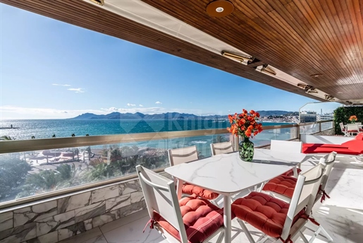 Cannes - Отремонтированная 2-комнатная квартира с панорамным видом на море