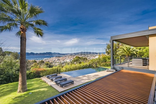 Cannes Californie - Villa d'architecte ave vues mer