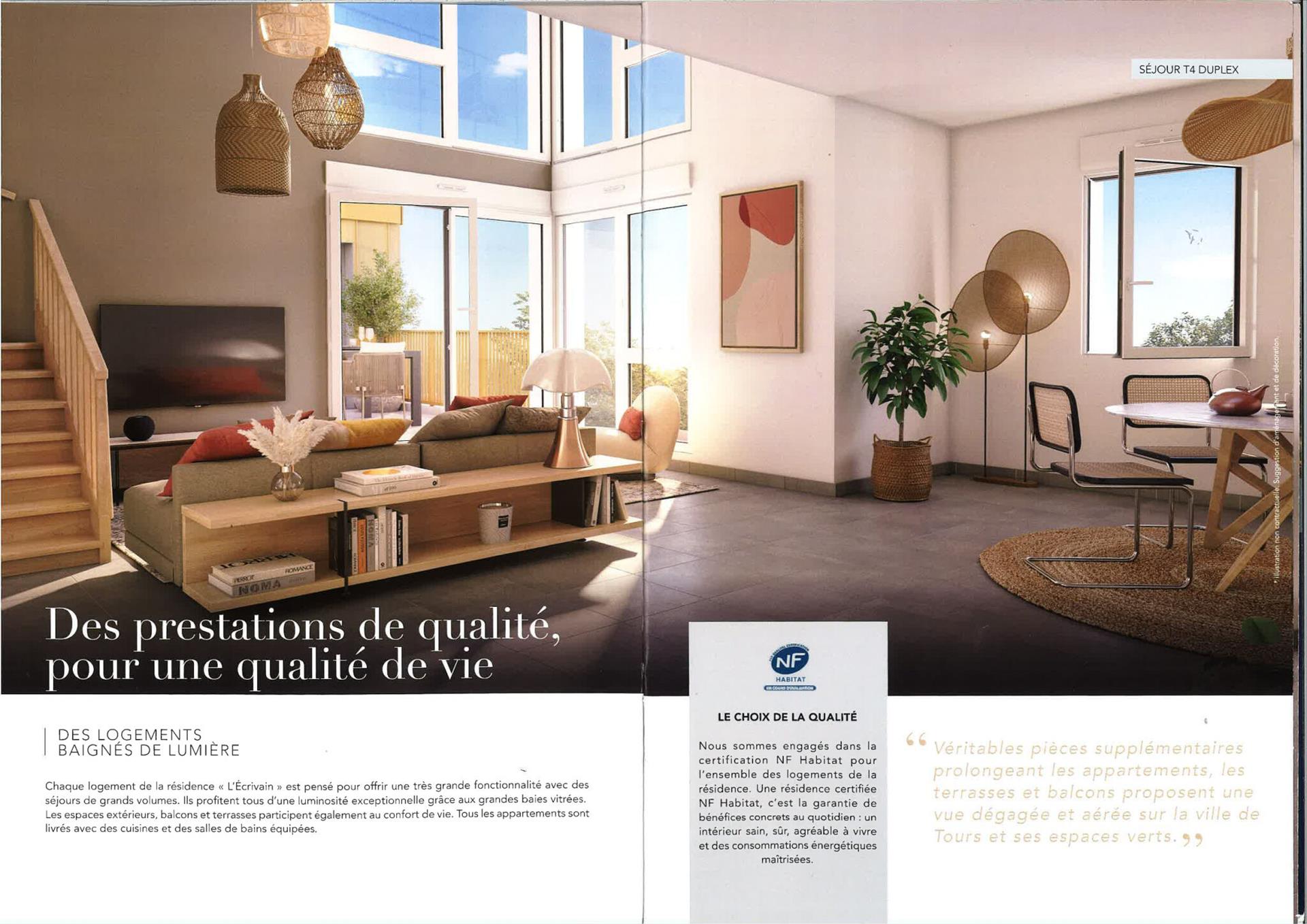 Appartement à vendre, 43m², Tours