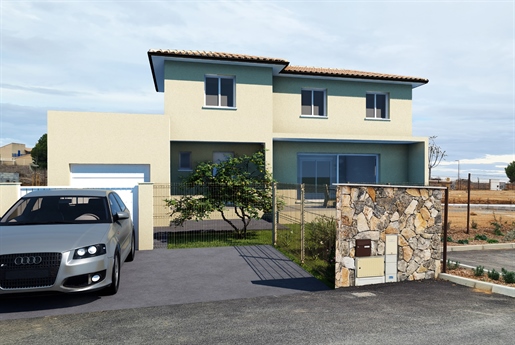 Zu verkaufen - Portiragnes - Neue Villa T5 von 122 m2 auf 400 m2 Grundstück